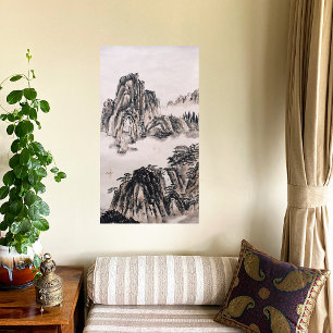 Impressão Em Tela Rio Yangtze no outono