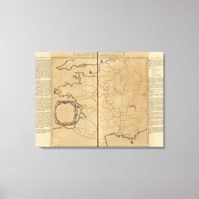 Impressão Em Tela Rios França (Frente)