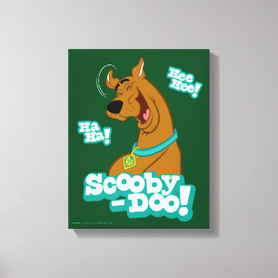 Impressão Em Tela Riso de Scooby-Doo