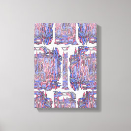 Impressão Em Tela Ritmo do Profundo: Expressão Abstrata