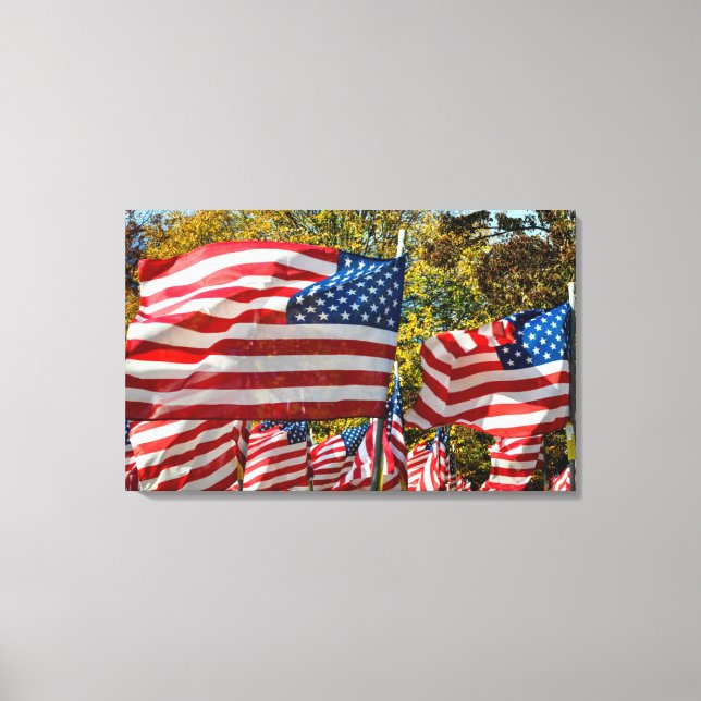 Impressão Em Tela Riverdale, Nova Iorque, EUA. País do vinho (Frente)