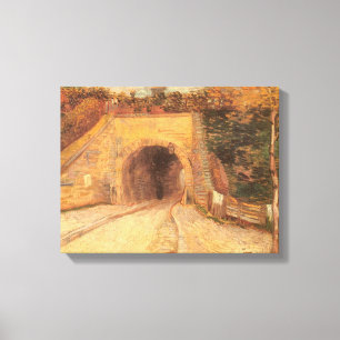 Impressão Em Tela Roadway Underpass, Viaduto por Vincent van Gogh