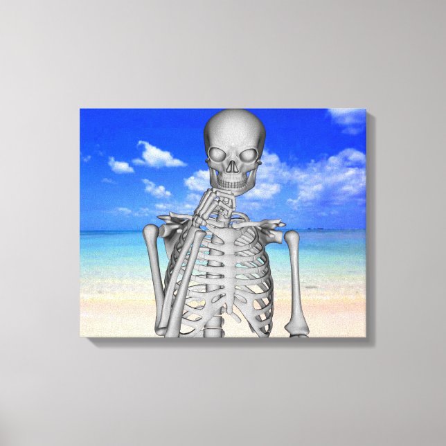 Impressão Em Tela Robinson Crusoe (Frente)