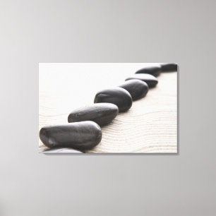 Impressão Em Tela Rochas na areia