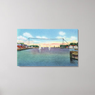 Impressão Em Tela Rochester Port e NY Naval Militia