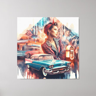 Impressão Em Tela Rock & Roll 3