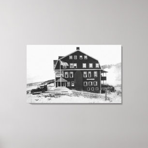 Impressão Em Tela Rockaway, fotografia do hotel de Lytle do lago