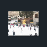 Impressão Em Tela Rockefeller Center Ice Skating NYC<br><div class="desc">Apresenta uma fotografia original de Nova Iorque no Natal. Excelente para qualquer pessoa que viva ou ame a NYC!</div>
