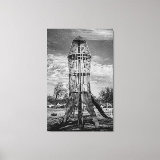 Impressão Em Tela Rocket (Frente)