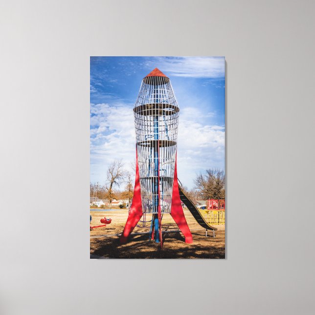 Impressão Em Tela Rocket (Frente)