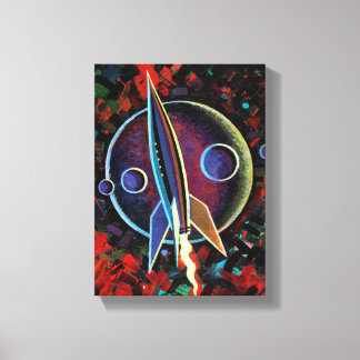 Impressão Em Tela Rocket nº 54