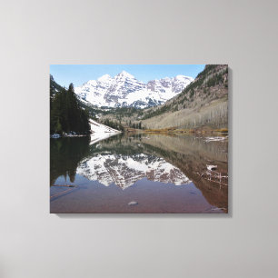 Impressão Em Tela Rocky Mountain High Colorado Maroon Bells