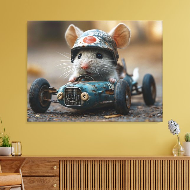 Impressão Em Tela rocky, o piloto (Insitu(Sala de estar))