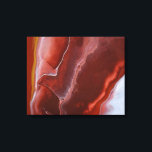 Impressão Em Tela Rodovalho Vermelho Brilhante Rodovalho Arte Mármor<br><div class="desc">Esta design foi criada da minha pintura de acrílico fluido de um tipo. Ele pode ser personalizado clicando no botão personalizar e adicionando um nome, iniciais ou suas palavras favoritas. Entre em contato comigo em colorflowcreations@gmail.com se você quiser usar este design em outro produto. Compre minha pintura de acrílico abstrato...</div>