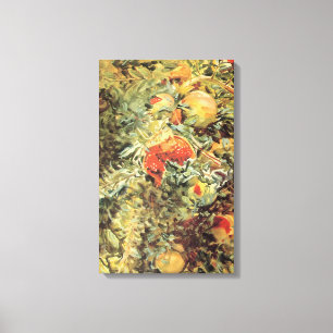 Impressão Em Tela Romã II por Sargent, arte do jardim do vintage