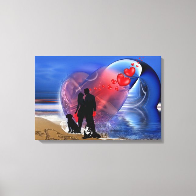 Impressão Em Tela Romance Decor (Frente)