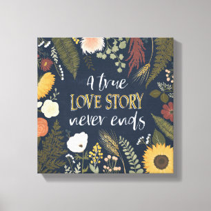 Impressão Em Tela Romance V que do outono Love Story verdadeiro