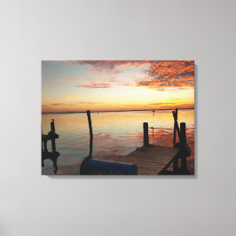 Impressão Em Tela Romanic Bay Sunset