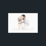 Impressão Em Tela Romântico Lembre-se deste Momento Foto Recém-Casad<br><div class="desc">Romântico Lembre-se deste Momento Foto Recém-Casados. Simplesmente substitua a foto de amostra pela sua própria favorita com orientação de paisagem e de alta resolução. A frase romântica Lembre-se deste Momento está em um script elegante na parte inferior. Você pode alterar a cor deste texto se necessário para melhor se adequar...</div>