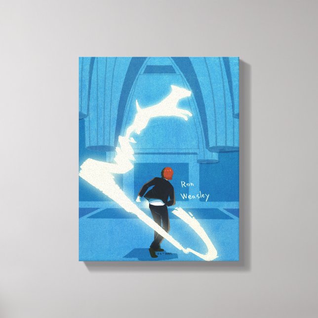 Impressão Em Tela Ron Weasley Patronus Painting (Frente)