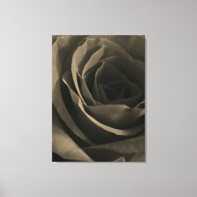 Impressão Em Tela Rosa (Frente)