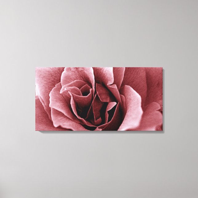 Impressão Em Tela rosa (Frente)
