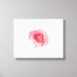 Impressão Em Tela Rosa