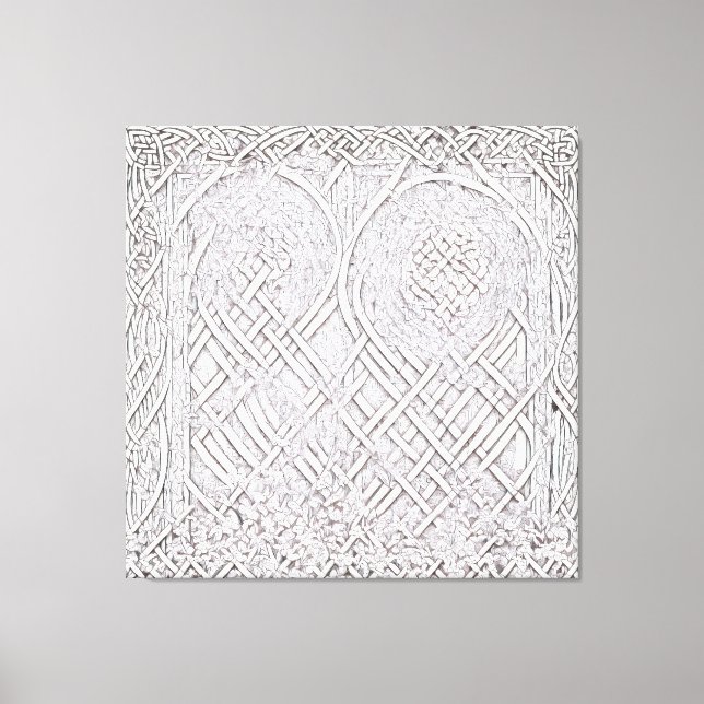 Impressão Em Tela Rosa Celta A (Frente)