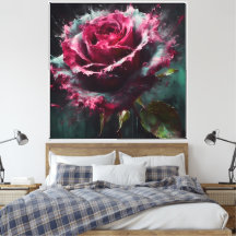 Rosa de Baccara Enigmático