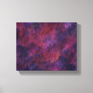 Impressão Em Tela Rosa e roxo multicor