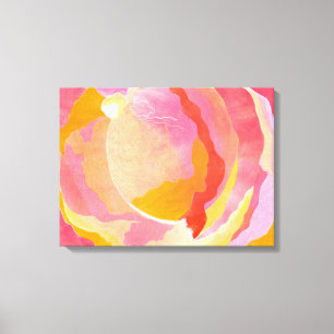 IMPRESSÃO EM TELA ROSA III