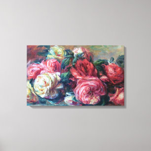Impressão Em Tela Rosas Rejeitados Renoir Fine Art