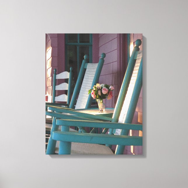 Impressão Em Tela Rosas rosa Raios do Sol - Vinha de Martha (Frente)