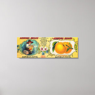 Impressão Em Tela Rótulo Apricot de Armona