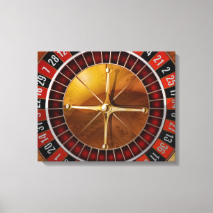 Impressão Em Tela Roulette Wheel