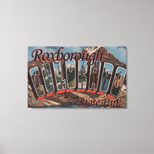 Impressão Em Tela Roxborough State Park, Colorado