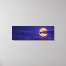 Impressão Em Tela Roxo
