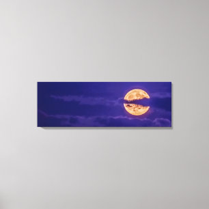 Impressão Em Tela Roxo