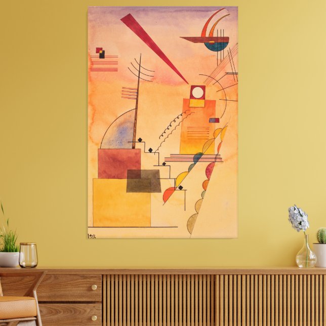 Impressão Em Tela Roxo intenso (Insitu(Sala de estar))