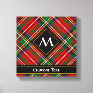 Impressão Em Tela Royal Stewart Tartan