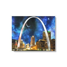 Rua espacial Louis Skyline.