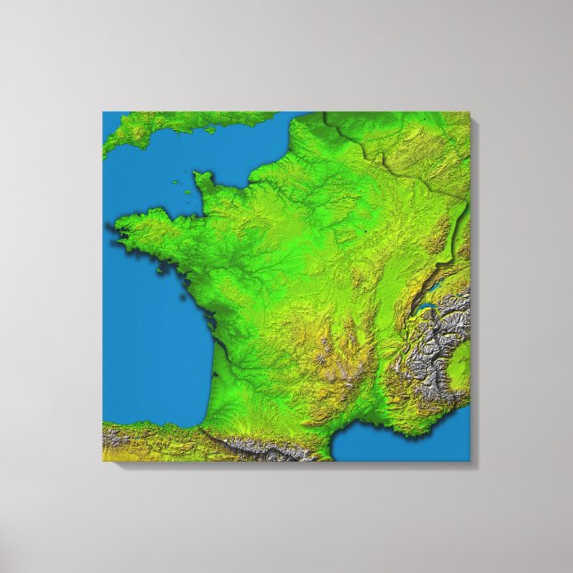 Impressão Em Tela Rua Louis, Missouri, EUA (Frente)