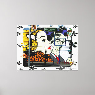 Impressão Em Tela Rua McAnus