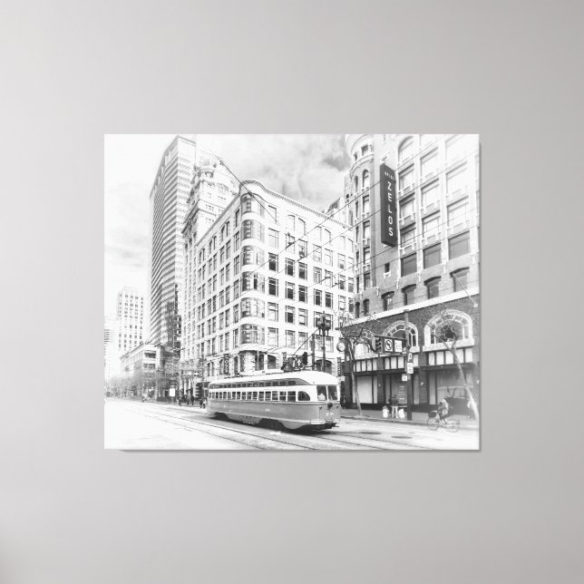 Impressão Em Tela Rua São Francisco (Frente)