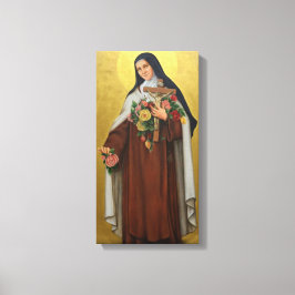 Impressão Em Tela Rua. Terese da Criança Jesus Carmelita Católica