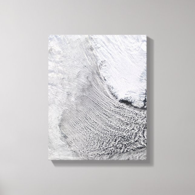 Impressão Em Tela Ruas Nuvens no Mar de Labrador (Frente)