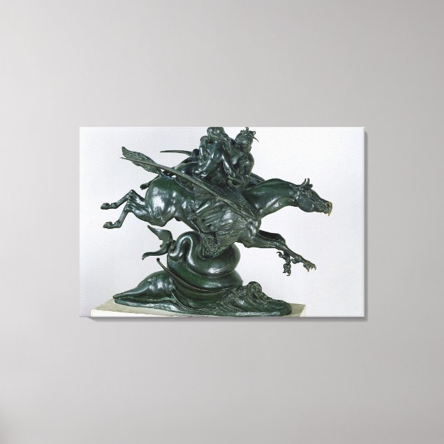 Impressão Em Tela Ruggiero e Angelica (Frente)