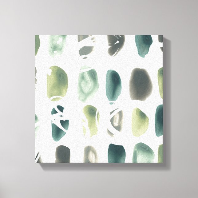 Impressão Em Tela Rune Stone - Verde (Frente)