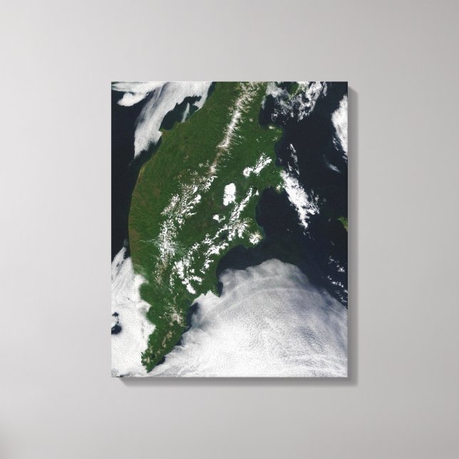 Impressão Em Tela Rússia Kamchatka — Península (Frente)