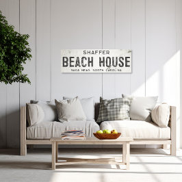 Impressão Em Tela Rustic Modern Industrial Farmhouse Beach House